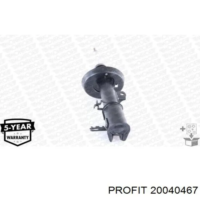 Do koszyka 20040467 Profit Amortyzator przedni prawy