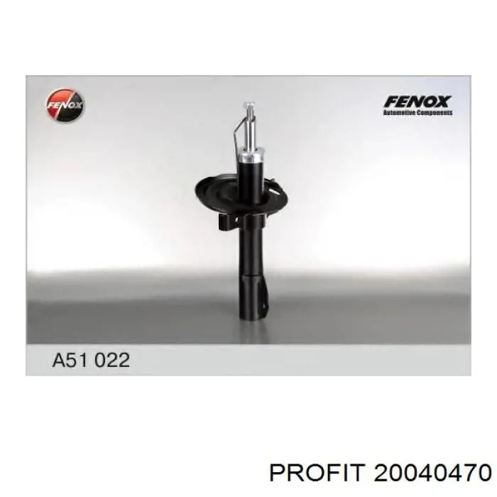 Amortyzator przedni Profit 20040470 cena, od 44,94 USD