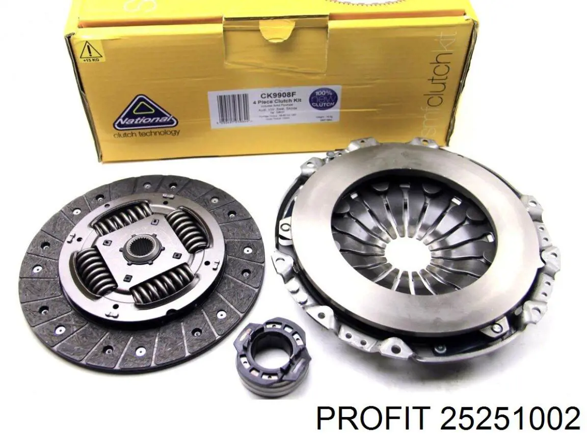 Do koszyka 25251002 Profit Zestaw sprzęgła (3 części)