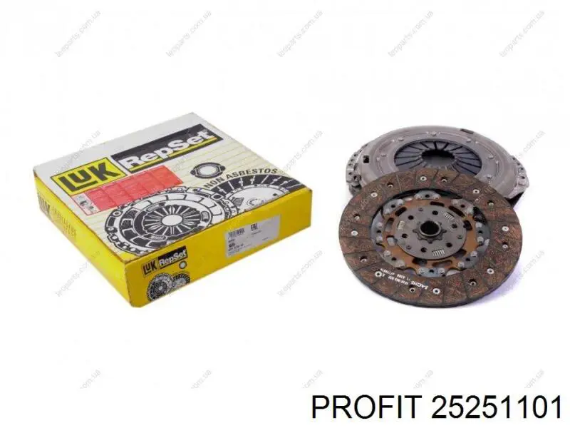 Zestaw sprzęgła (3 części) 03L141016CX VAG