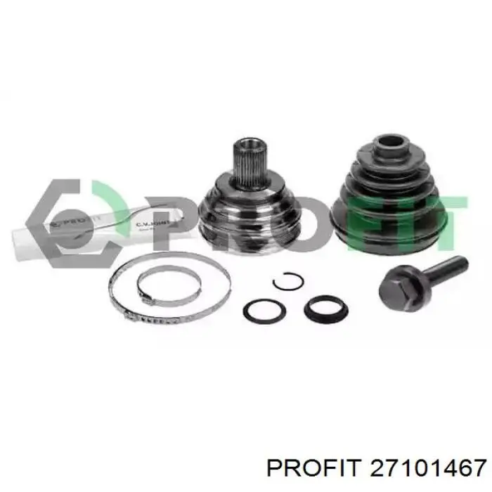 Przegub homokinetyczny przedni zewnętrzny Profit 27101467 cena, od 35,99 USD