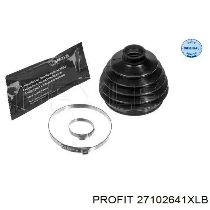 Osłona przegubu homokinetycznego półosi przedniej zewnętrzna 27102641XLB Profit