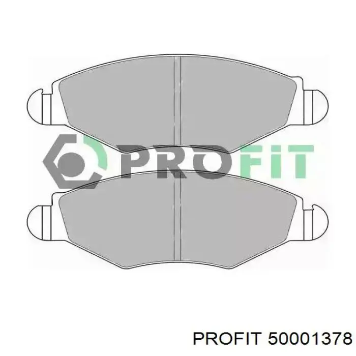 Klocki hamulcowe przednie tarczowe Profit 50001378 cena, od 21,03 USD