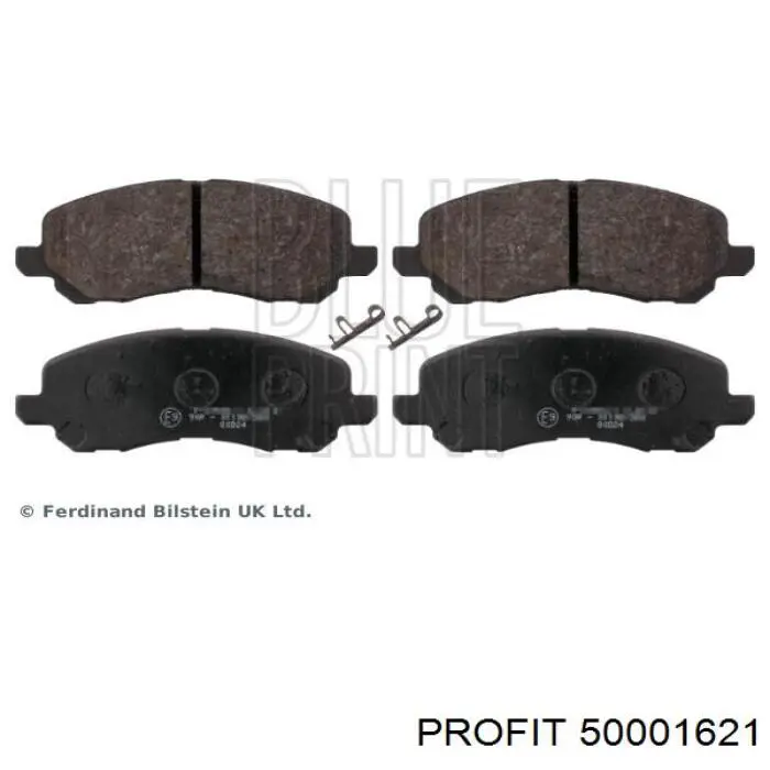 Klocki hamulcowe przednie tarczowe Profit 50001621 cena, od 24,79 USD