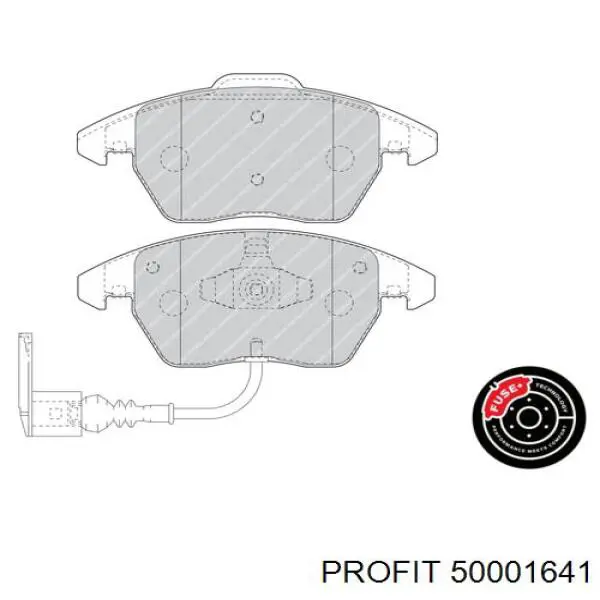 Klocki hamulcowe przednie tarczowe Profit 50001641 cena, od 30,77 USD