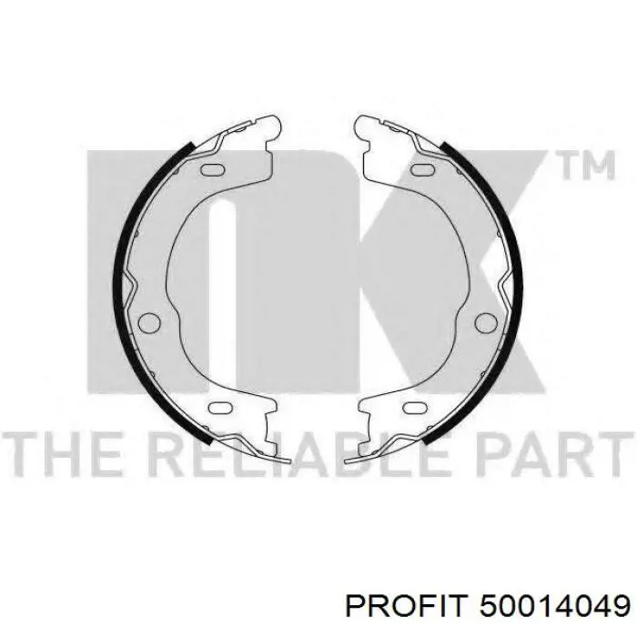 Do koszyka 50014049 Profit Klocki hamulca ręcznego