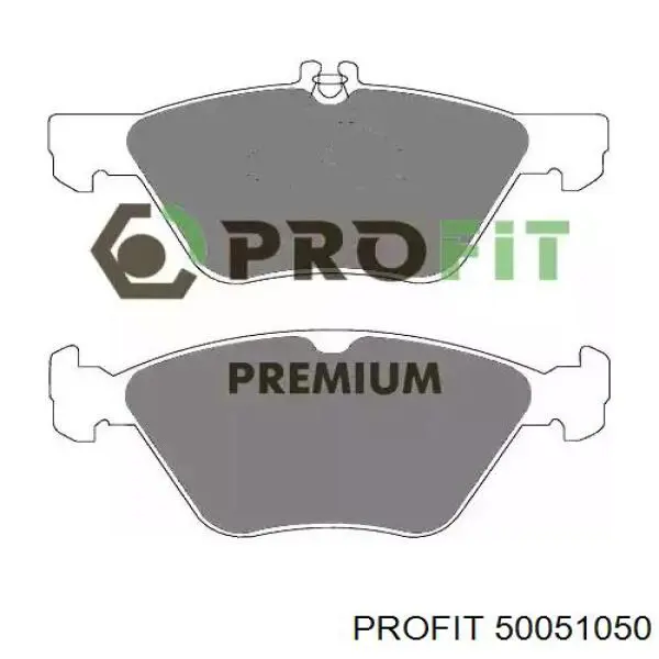 5005-1050 Profit klocki hamulcowe przednie tarczowe