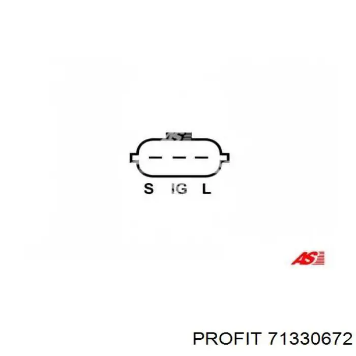Mostek prostowniczy alternatora = Moster diodowy alternatora 2735716310 Toyota