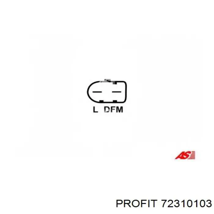 72310103 Profit Regulator alternatora (przekaźnik ładowania)