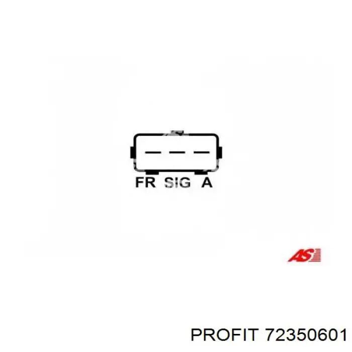 Regulator alternatora (przekaźnik ładowania) 72350601 Profit