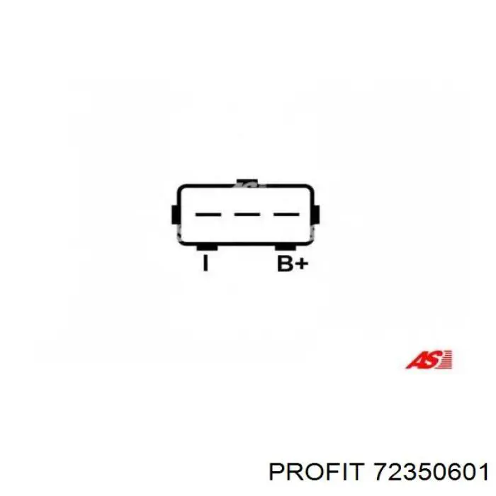 Regulator alternatora (przekaźnik ładowania) Profit 72350601 cena, od 28,79 USD