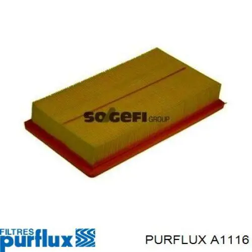 A1116 Purflux Filtr powietrza
