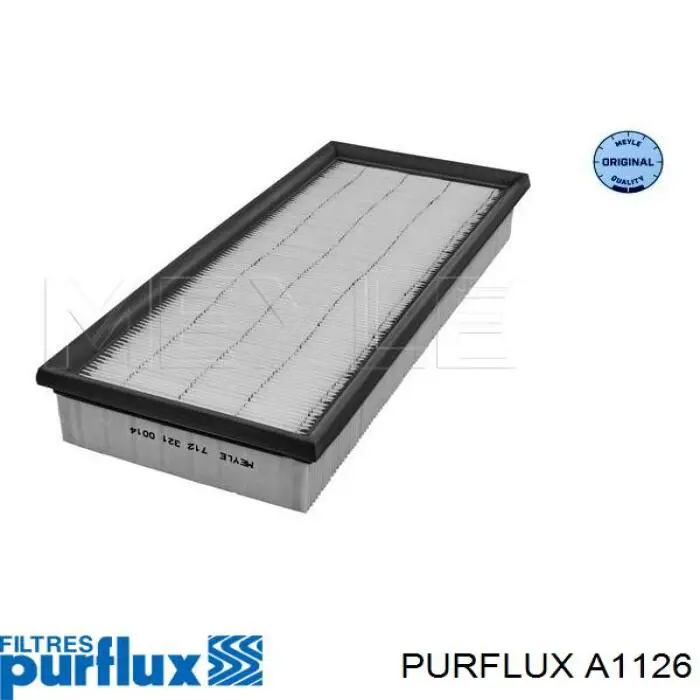 Do koszyka A1126 Purflux Filtr powietrza