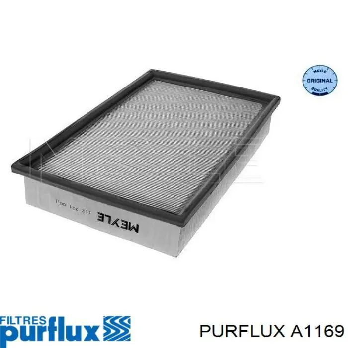 Filtr powietrza A1169 Purflux