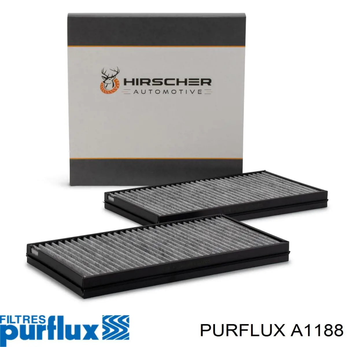 Filtr powietrza A1188 Purflux