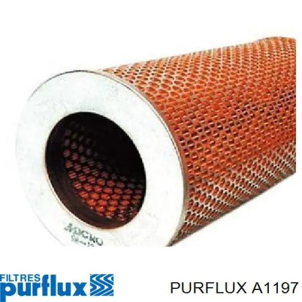 Do koszyka A1197 Purflux Filtr powietrza