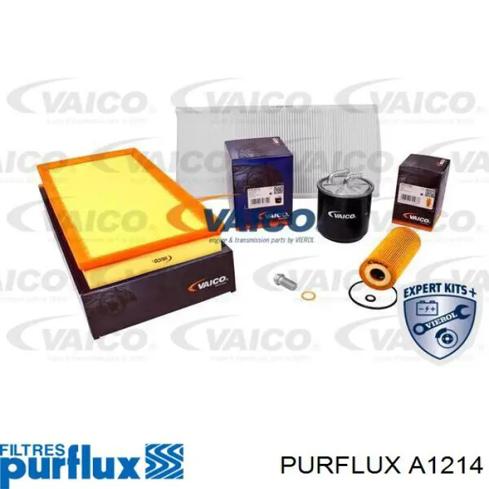 Do koszyka A1214 Purflux Filtr powietrza