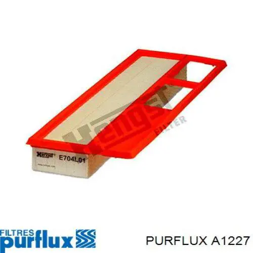 Do koszyka A1227 Purflux Filtr powietrza
