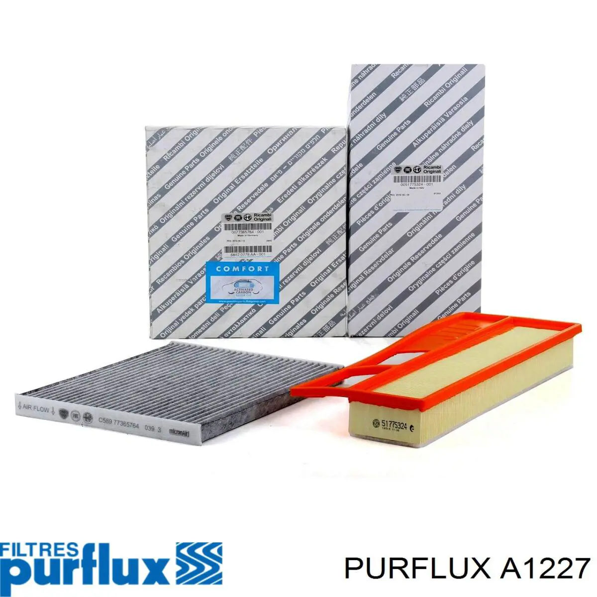 Filtr powietrza A1227 Purflux