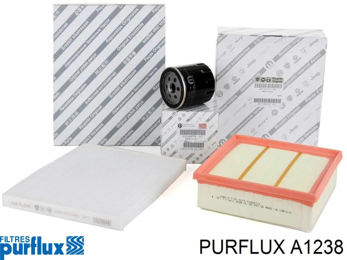 Filtr powietrza Purflux A1238 cena, od 9,96 USD