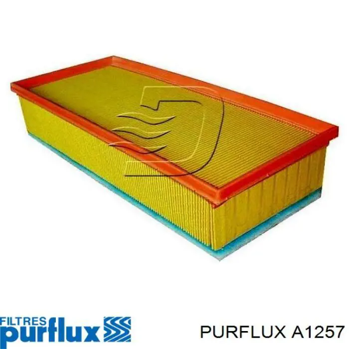 Filtr powietrza A1257 Purflux