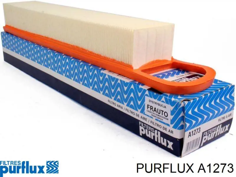 Do koszyka A1273 Purflux Filtr powietrza