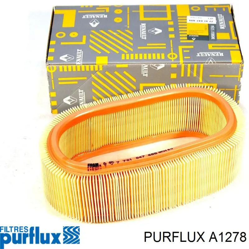 Filtr powietrza A1278 Purflux