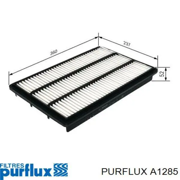 Do koszyka A1285 Purflux Filtr powietrza