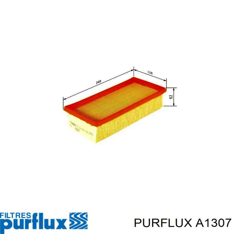 Filtr powietrza A1307 Purflux