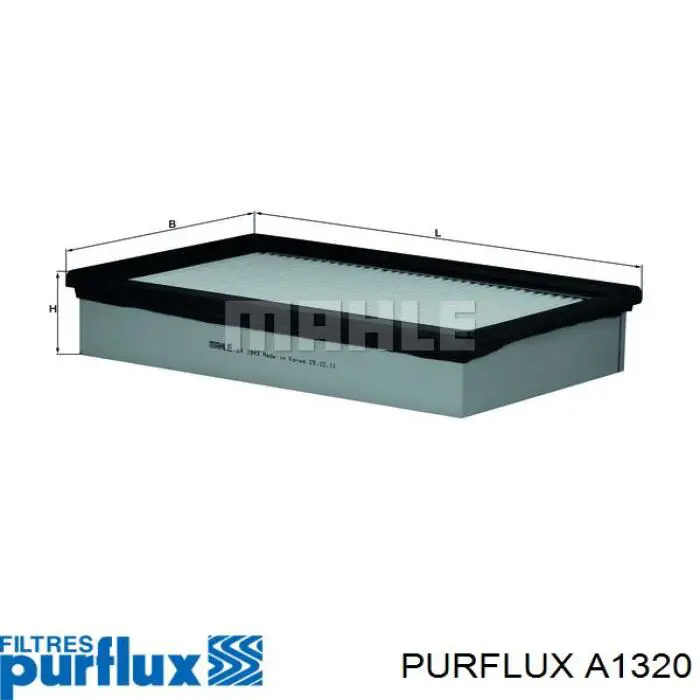A1320 Purflux Filtr powietrza