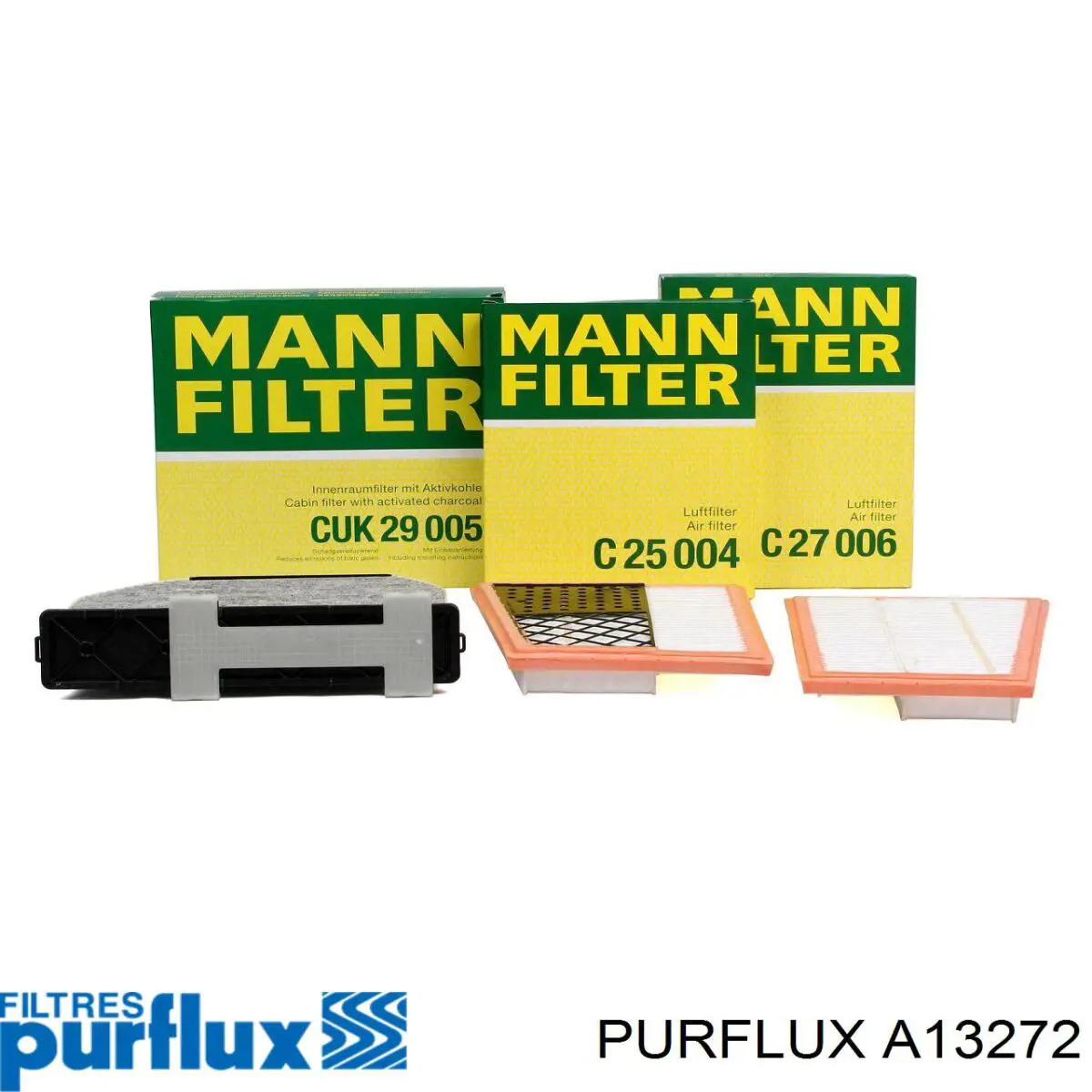 Filtr powietrza Purflux A13272 cena, od 47,16 USD