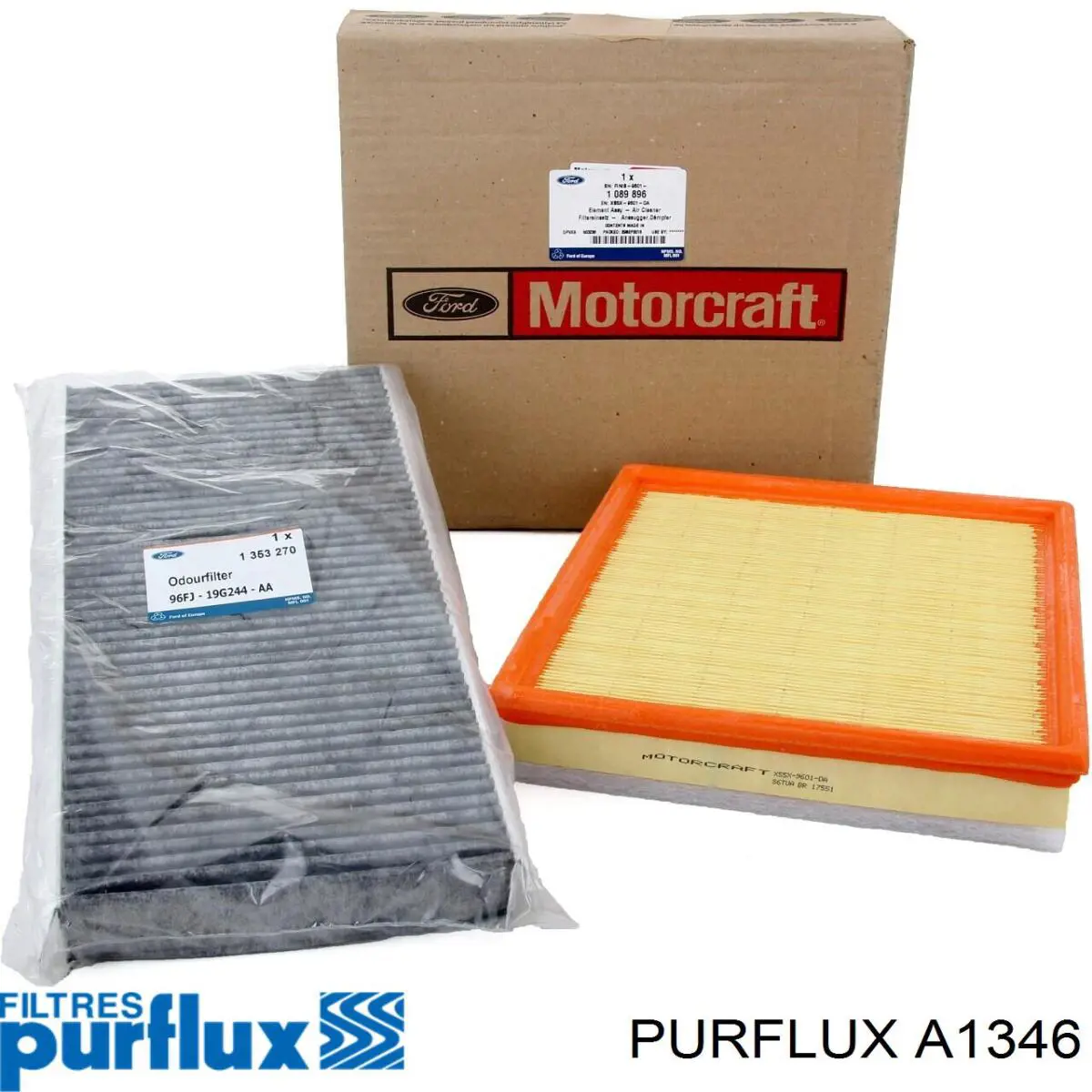 Filtr powietrza A1346 Purflux