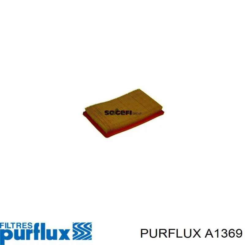 A1369 Purflux Filtr powietrza