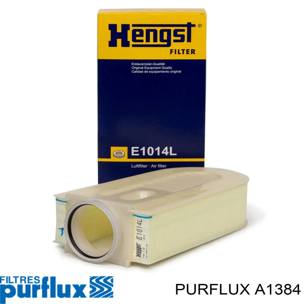 Filtr powietrza A1384 Purflux