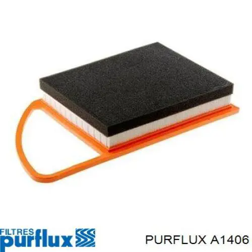 Do koszyka A1406 Purflux Filtr powietrza