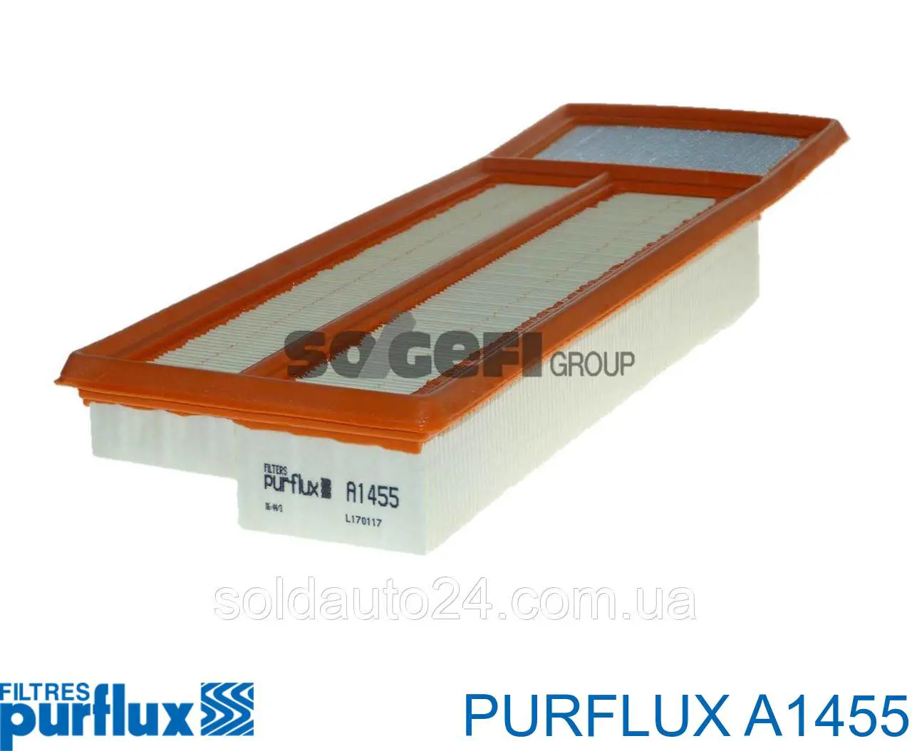 A1455 Purflux Filtr powietrza