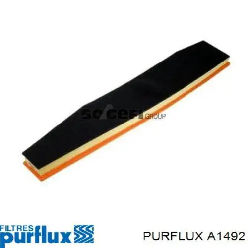 Do koszyka A1492 Purflux Filtr powietrza