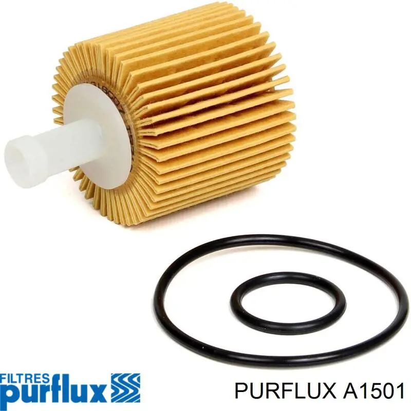 Do koszyka A1501 Purflux Filtr powietrza