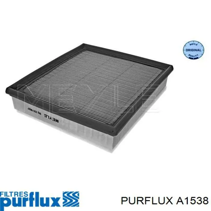Do koszyka A1538 Purflux Filtr powietrza