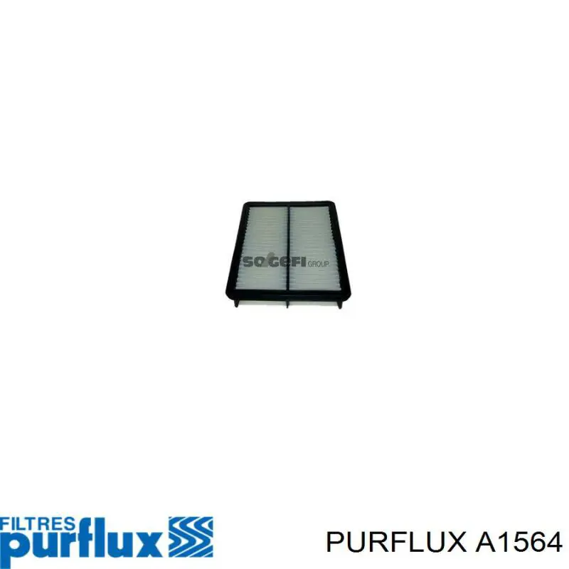 Do koszyka A1564 Purflux Filtr powietrza