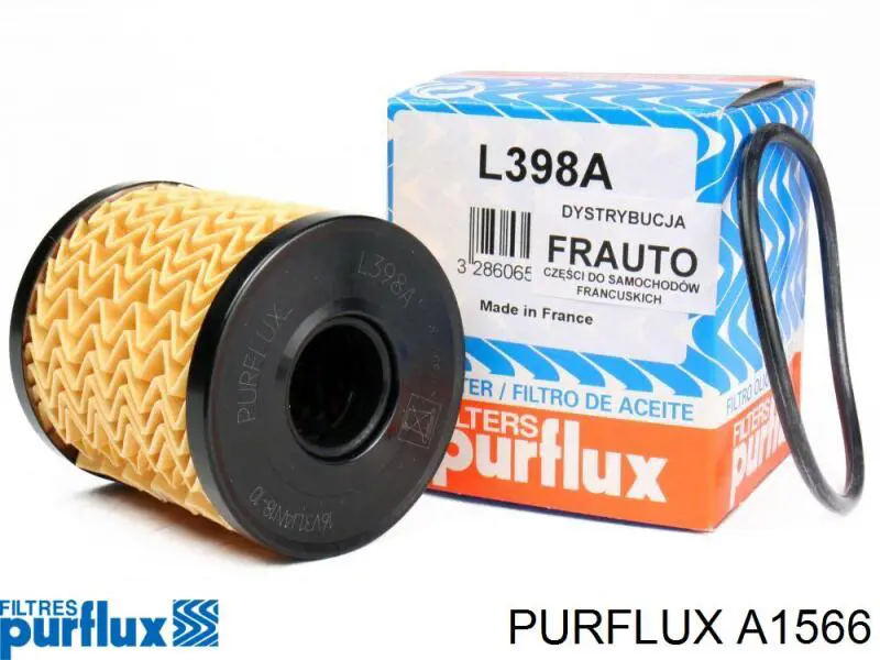 Filtr powietrza A1566 Purflux
