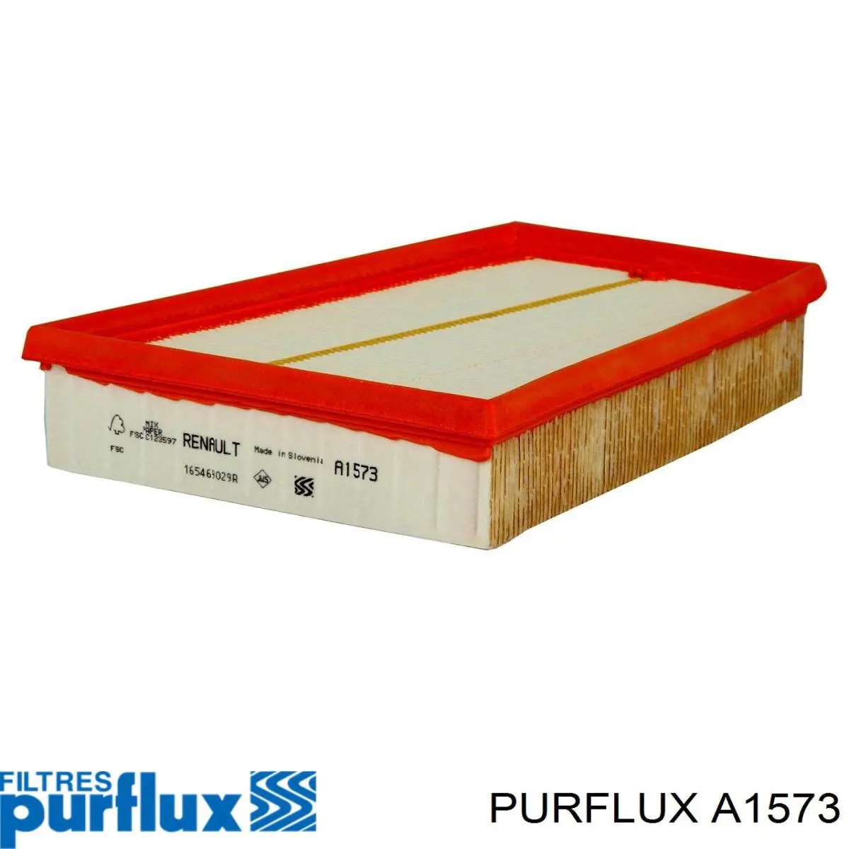 Filtr powietrza A1573 Purflux