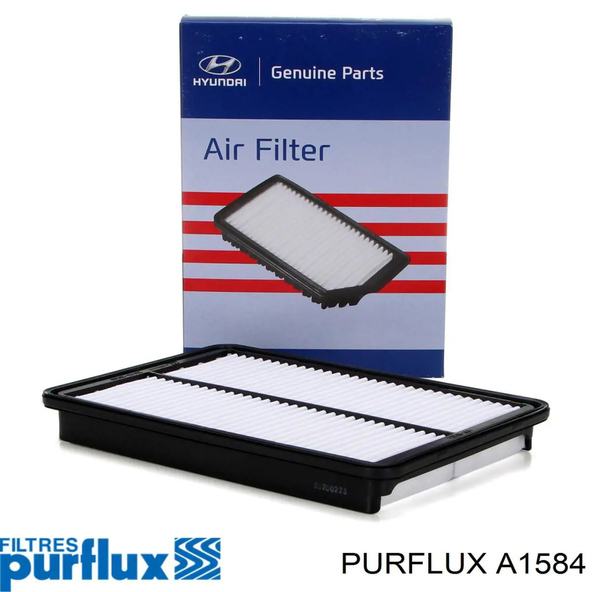A1584 Purflux Filtr powietrza