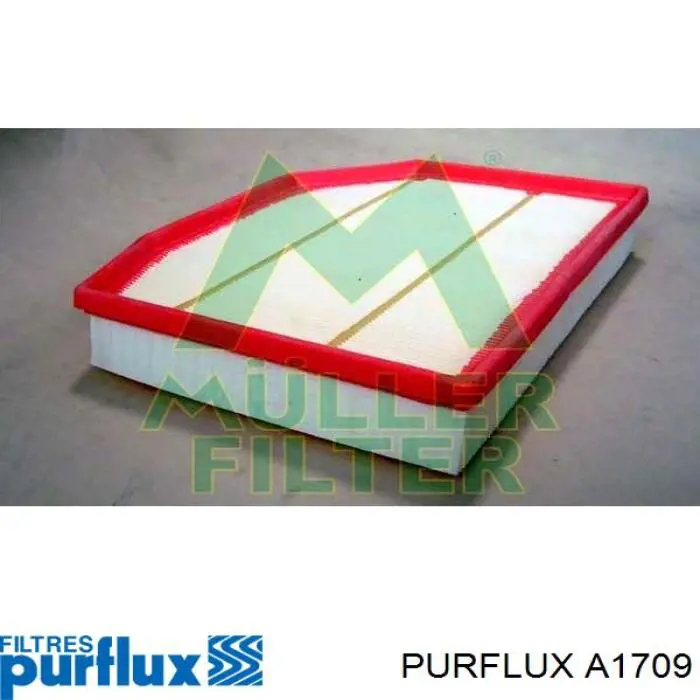 Filtr powietrza A1709 Purflux