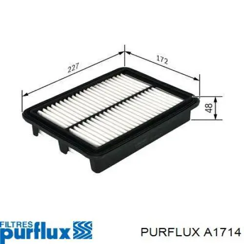 Filtr powietrza Purflux A1714