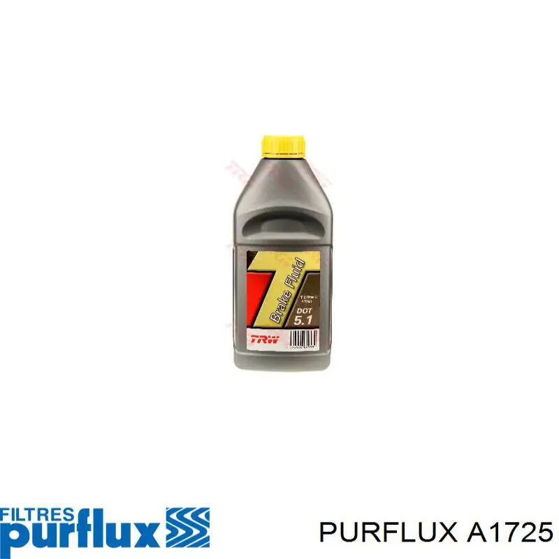 Filtr powietrza Purflux A1725 cena, od 14,05 USD