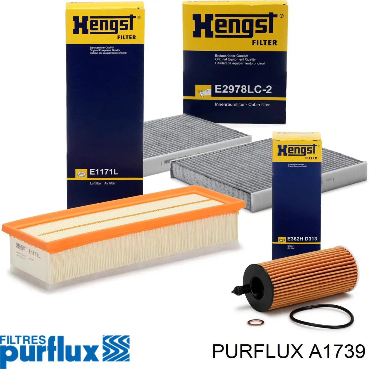 Filtr powietrza Purflux A1739 cena, od 14,66 USD