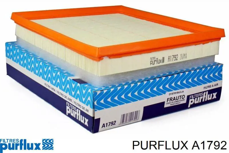 Filtr powietrza A1792 Purflux