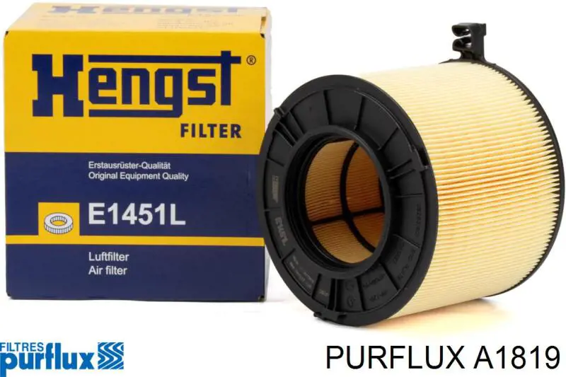 Filtr powietrza Purflux A1819