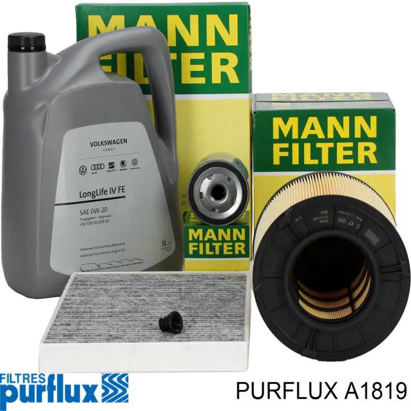 A1819 Purflux Filtr powietrza
